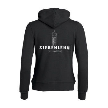 Siebenlehner SV Damen Kapuzenjacke "Wasserturm Lautschrift"